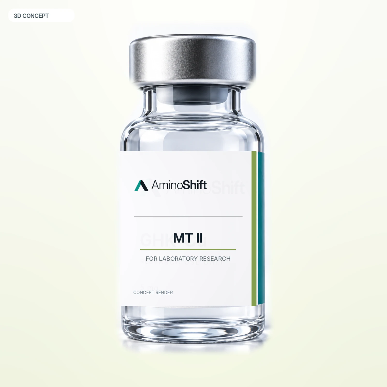 MT II — 3D render · Not inventory photography
