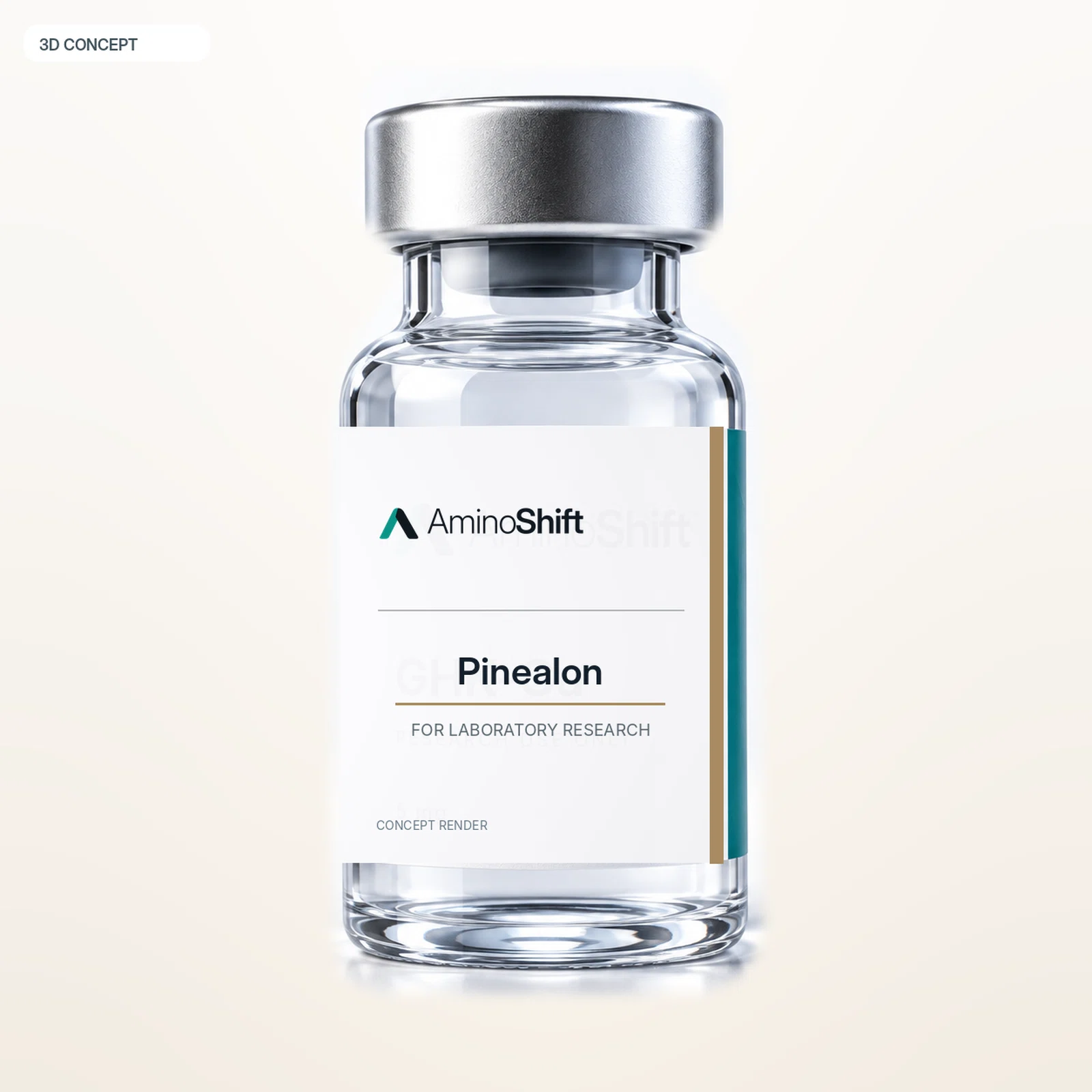 Pinealon — 3D render · Not inventory photography